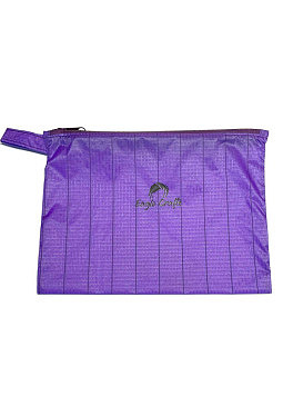 Dokumententasche A4 / B4 - 16 gr. - Violett- Upcycling aus altem Gleitschirm_1